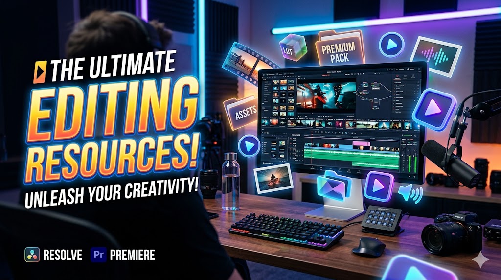 The Ultimate Editing Resources Pack — 20GB Premium Editing Materials